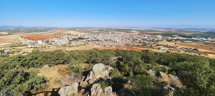 Amanecer en la Sierra del Santo en Los Navalmorales