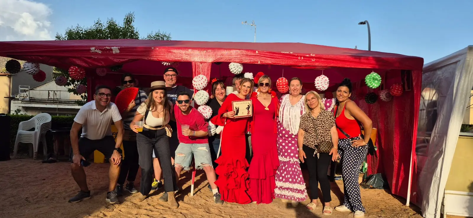 Caseta ganadora - Grupo 1 en la Fiesta Rociera 2025 de Los Navalmorales
