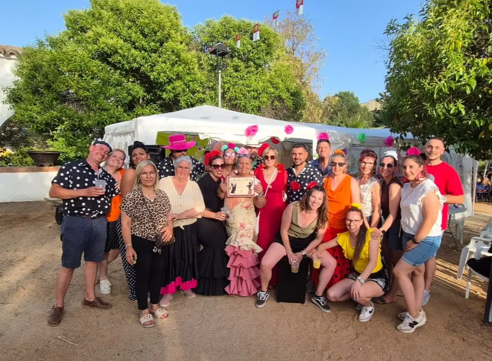 Caseta ganadora - Grupo 3 en la Fiesta Rociera 2025 de Los Navalmorales