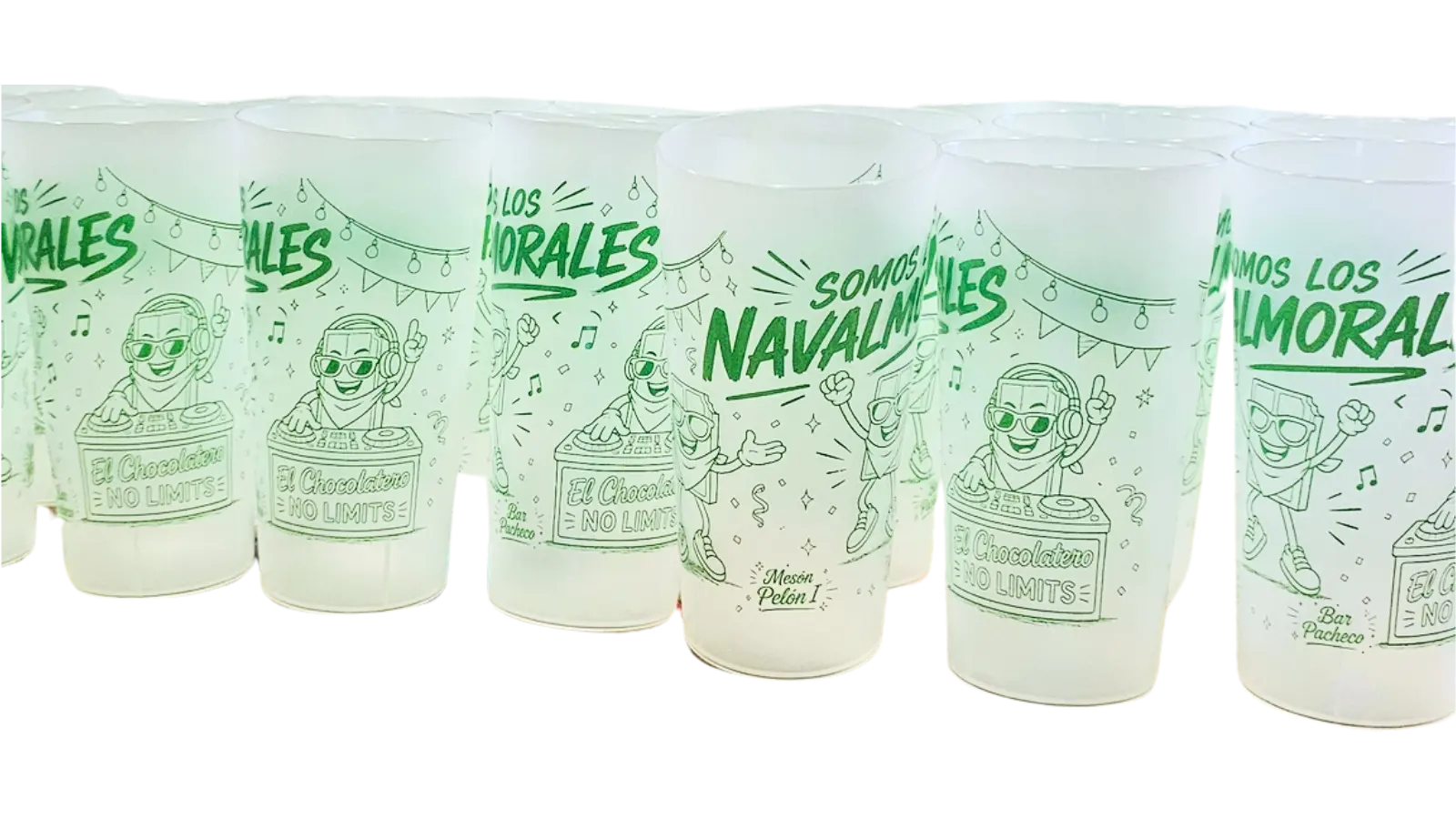 Vasos de las Fiestas 2026 de Somos Los Navalmorales