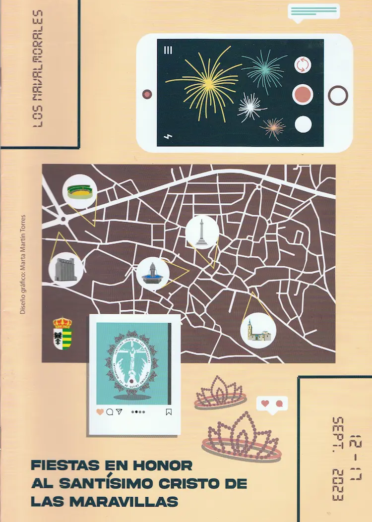 Cartel 2023 de las Fiestas de Los Navalmorales
