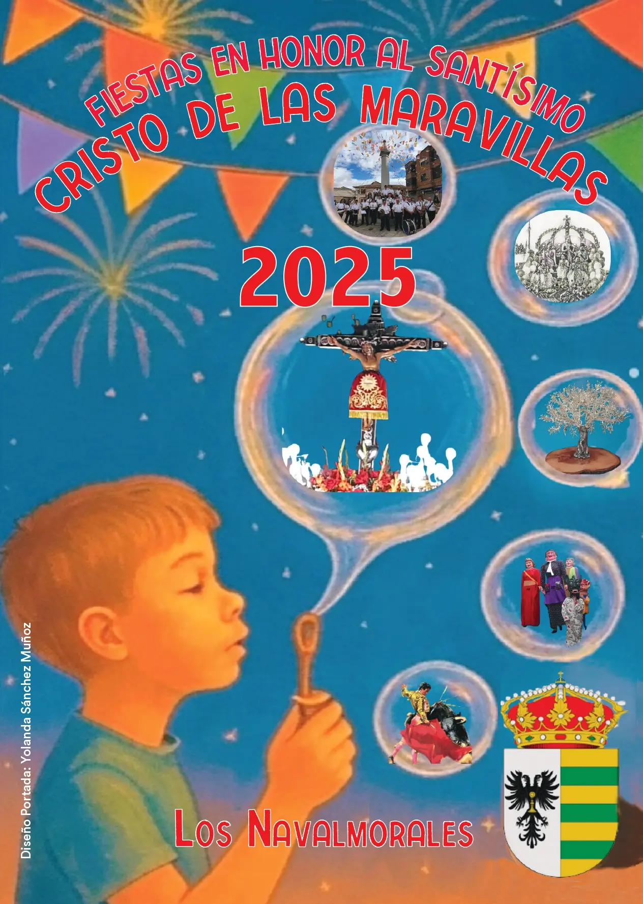 Cartel oficial 2025 de las Fiestas Patronales de Los Navalmorales