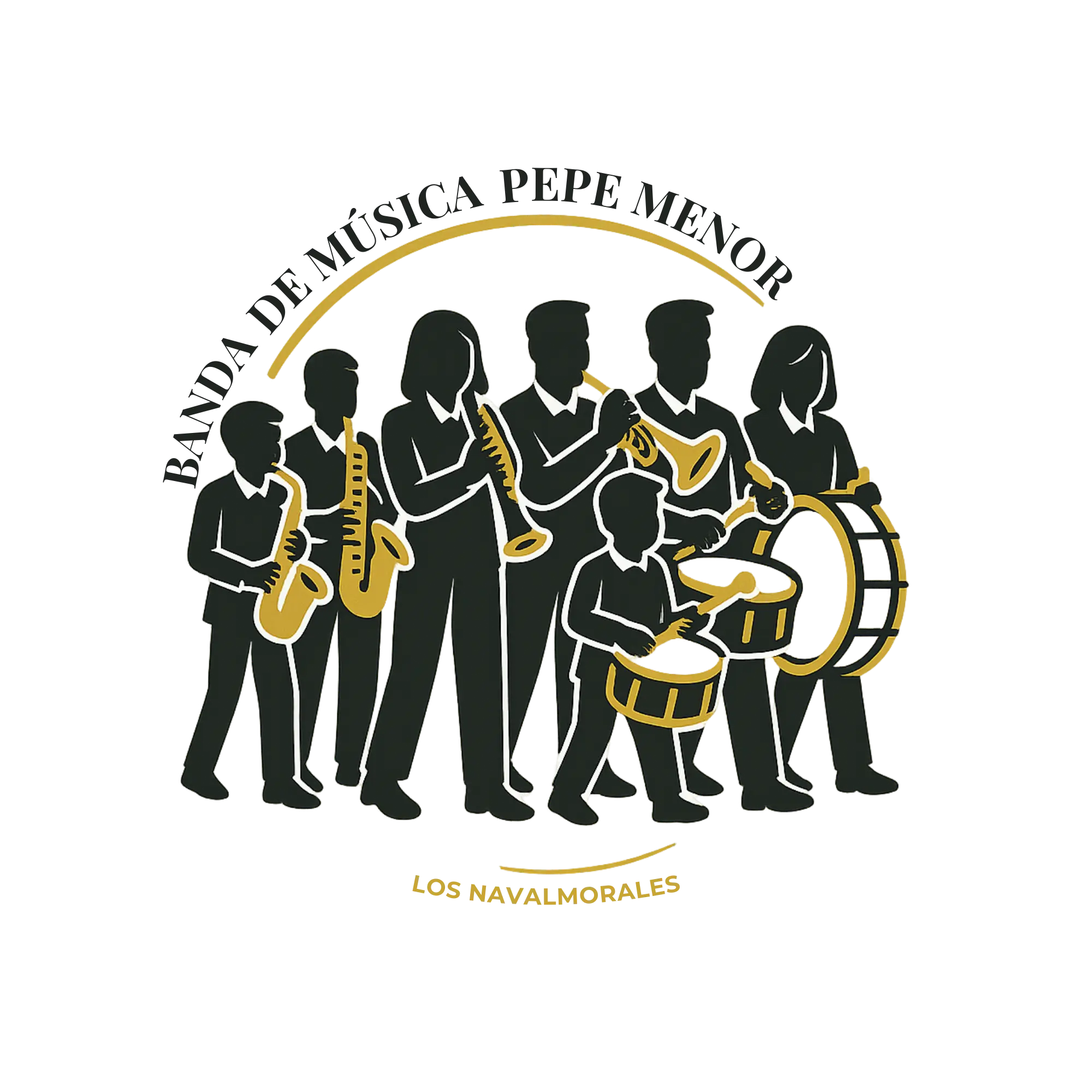 Logo renovado de la Banda de Música Pepe Menor