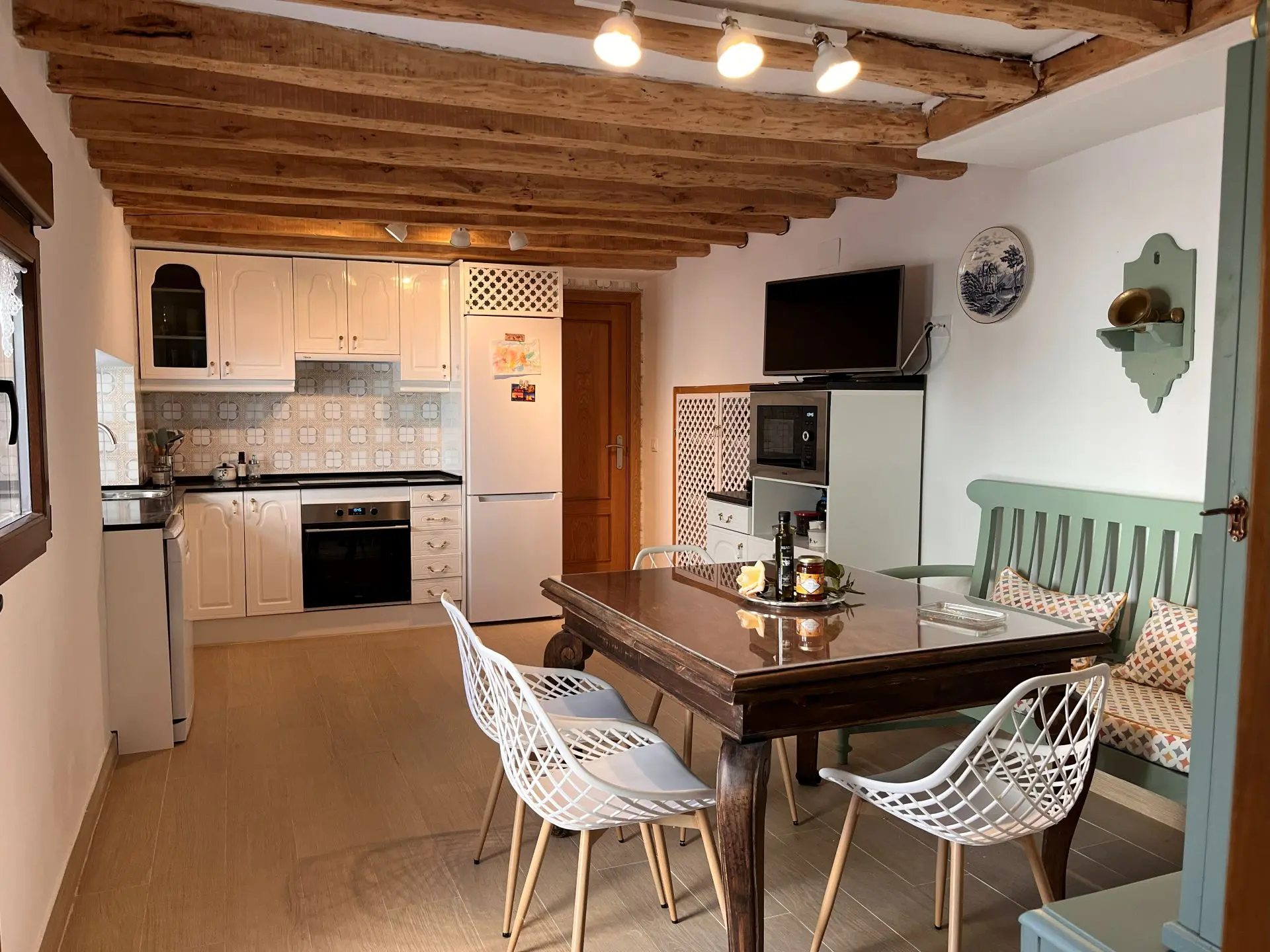 Cocina equipada de La Bordadora de Sueños