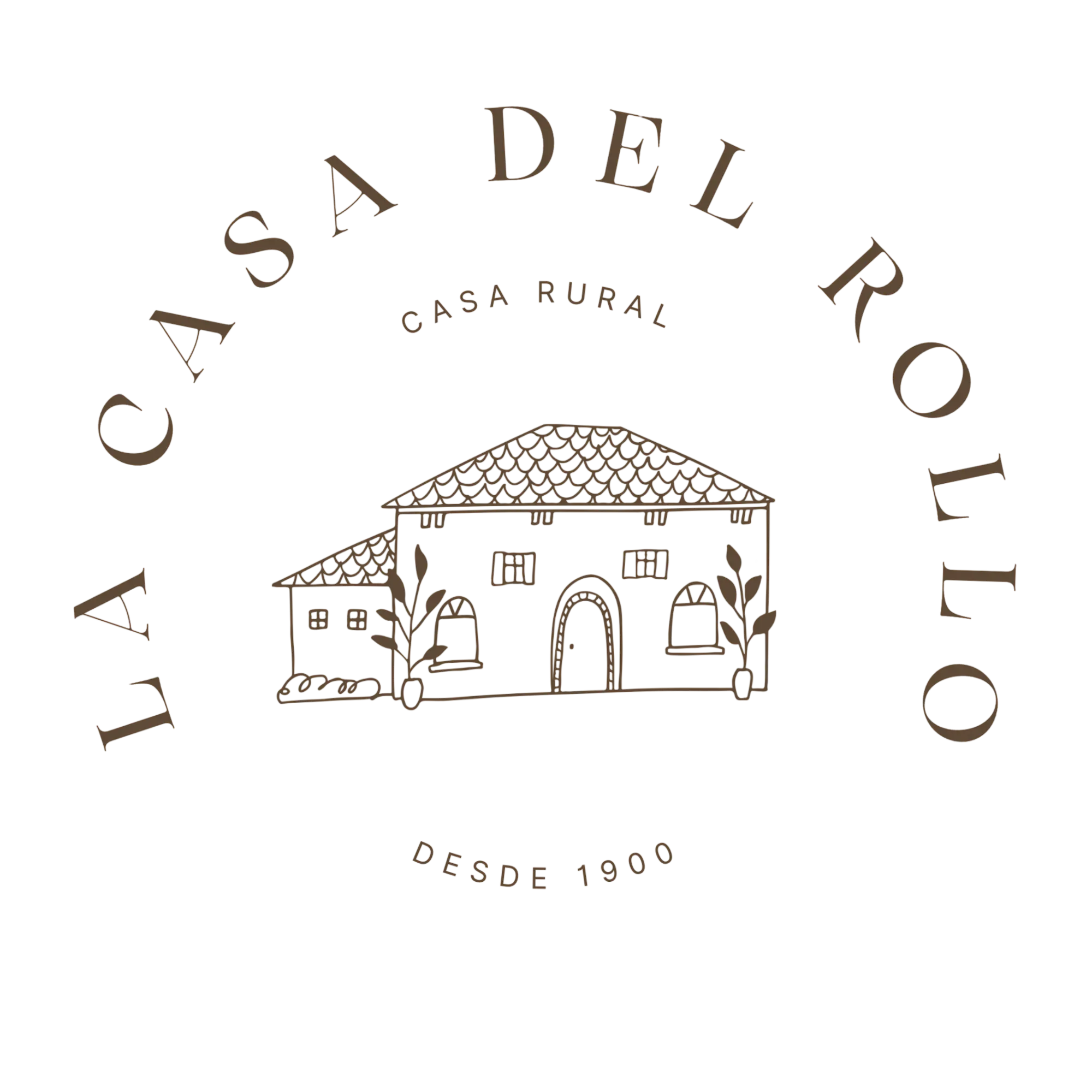 Logotipo de La Casa del Rollo, casa rural en Los Navalmorales